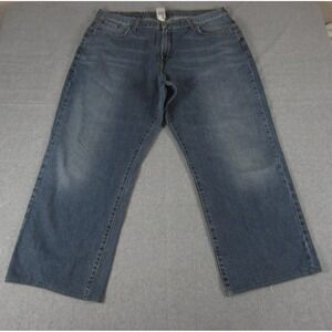 Lucky Brand Mens Jeans Tag 40 Measures 39x28 Blue Bootcut Hemmed